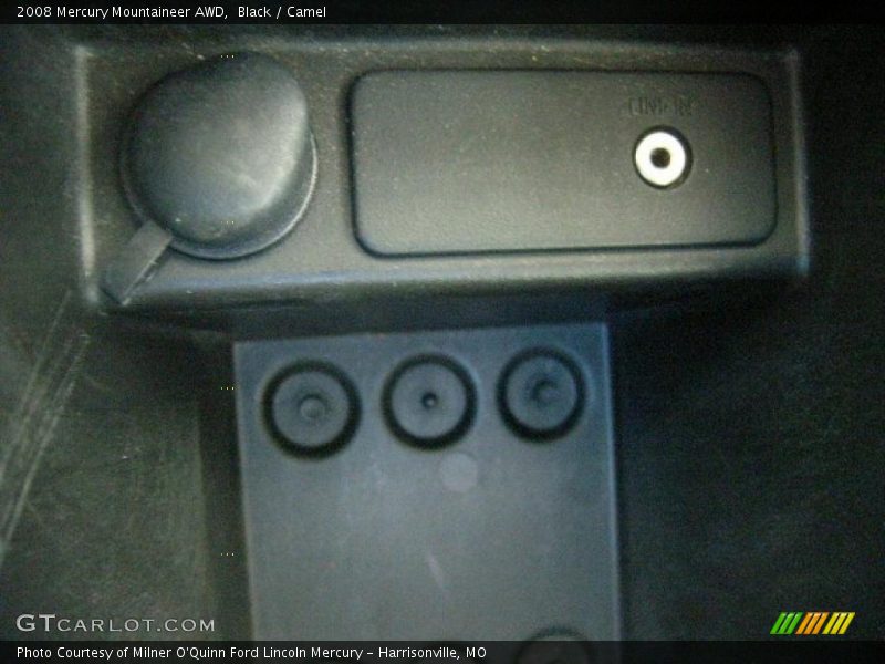 Black / Camel 2008 Mercury Mountaineer AWD
