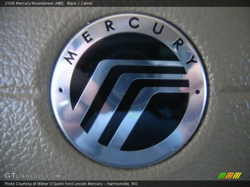 Black / Camel 2008 Mercury Mountaineer AWD