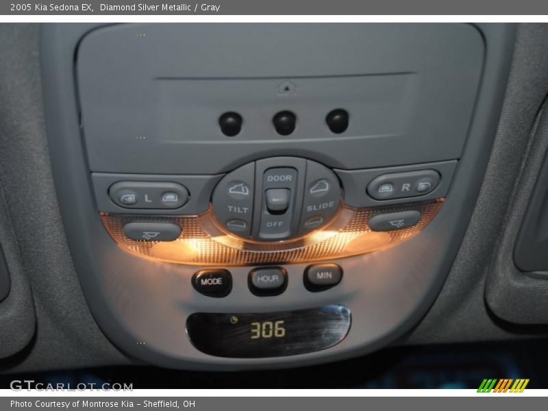 Diamond Silver Metallic / Gray 2005 Kia Sedona EX