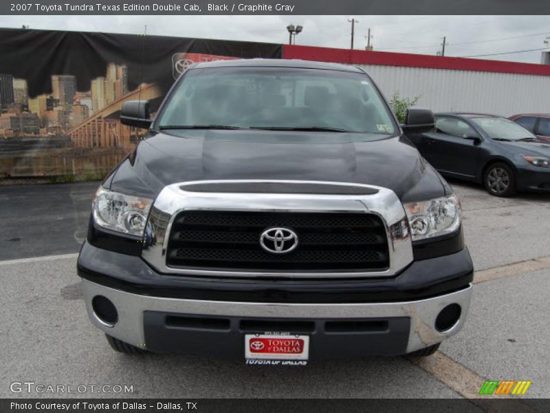 Black / Graphite Gray 2007 Toyota Tundra Texas Edition Double Cab