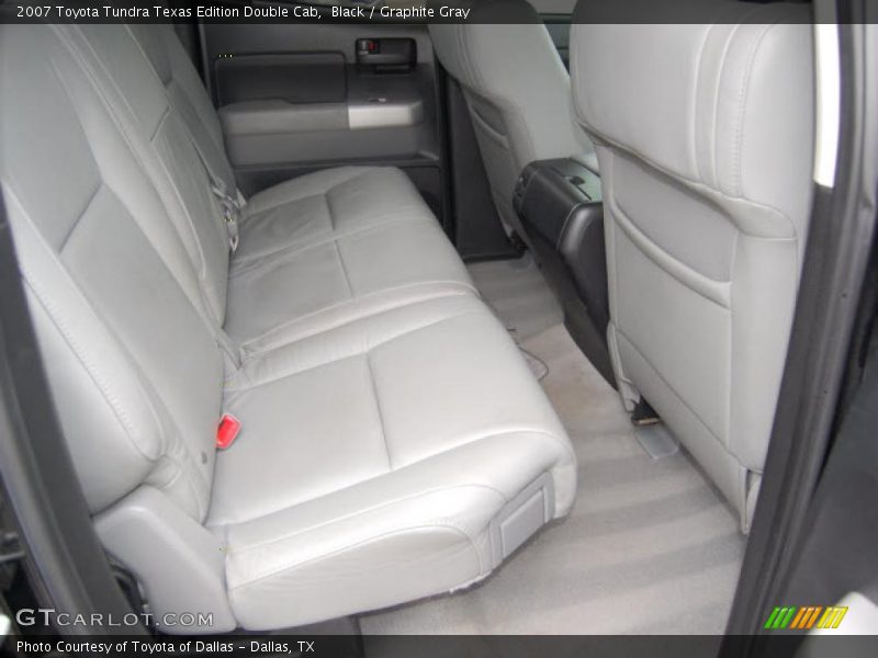 Black / Graphite Gray 2007 Toyota Tundra Texas Edition Double Cab