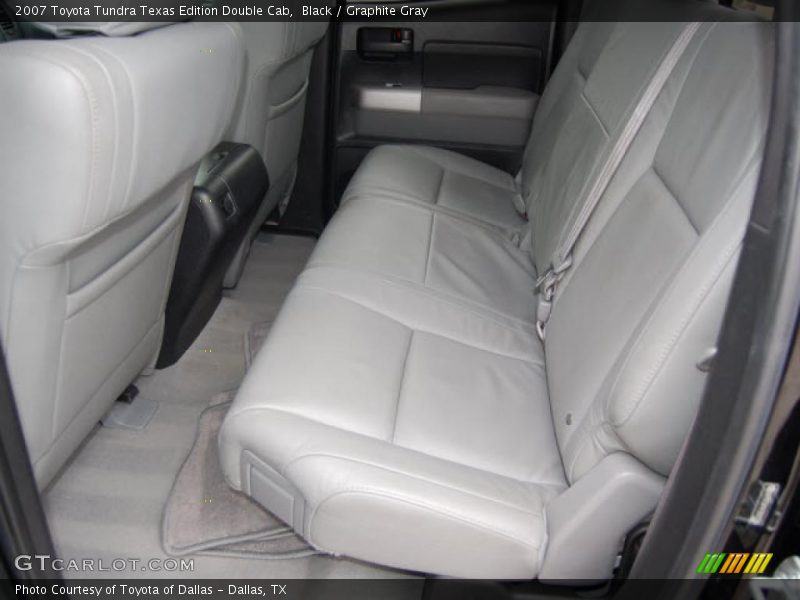 Black / Graphite Gray 2007 Toyota Tundra Texas Edition Double Cab