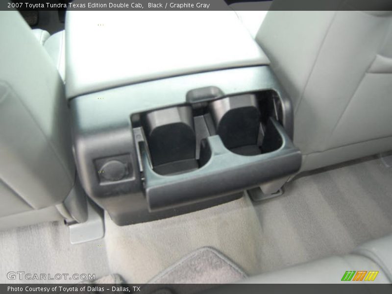 Black / Graphite Gray 2007 Toyota Tundra Texas Edition Double Cab