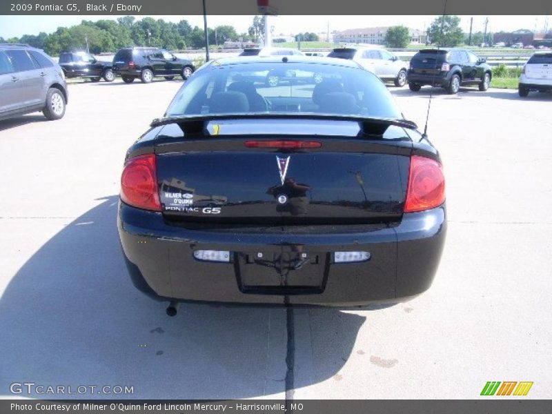 Black / Ebony 2009 Pontiac G5