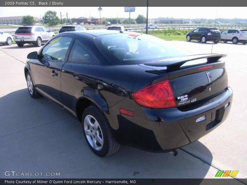 Black / Ebony 2009 Pontiac G5
