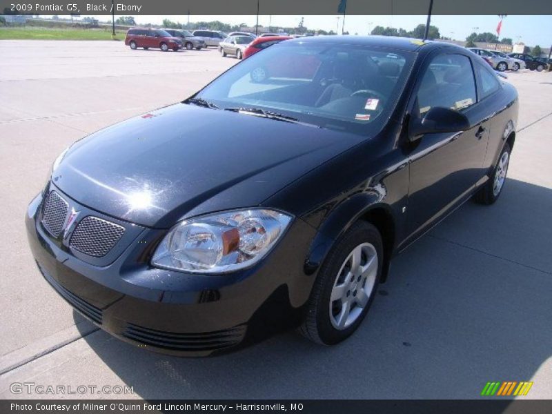 Black / Ebony 2009 Pontiac G5