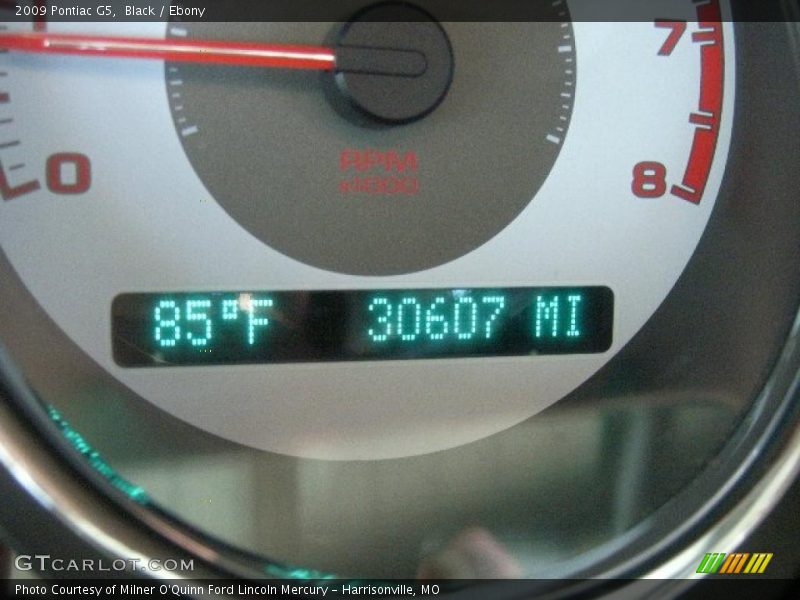 Black / Ebony 2009 Pontiac G5