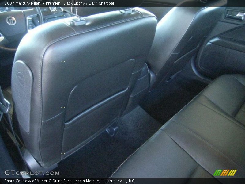 Black Ebony / Dark Charcoal 2007 Mercury Milan I4 Premier