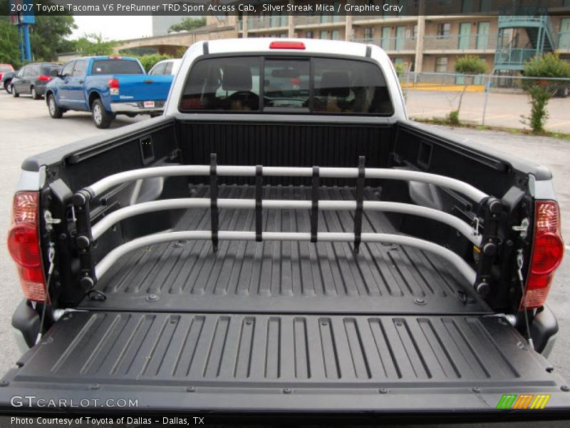 Silver Streak Mica / Graphite Gray 2007 Toyota Tacoma V6 PreRunner TRD Sport Access Cab