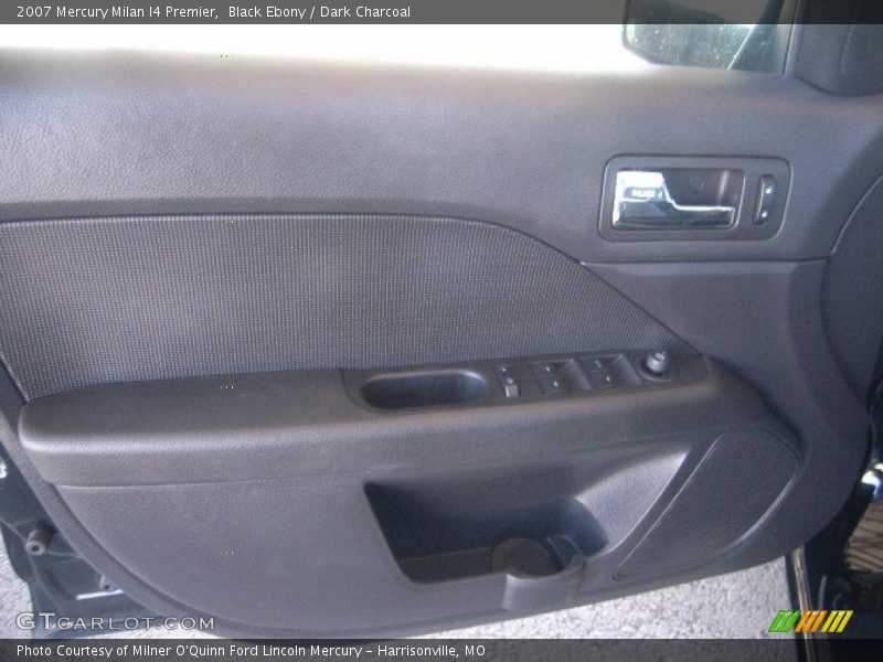 Black Ebony / Dark Charcoal 2007 Mercury Milan I4 Premier
