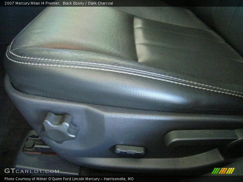 Black Ebony / Dark Charcoal 2007 Mercury Milan I4 Premier