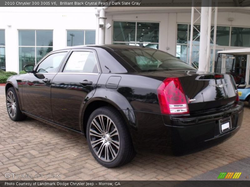 Brilliant Black Crystal Pearl / Dark Slate Gray 2010 Chrysler 300 300S V6