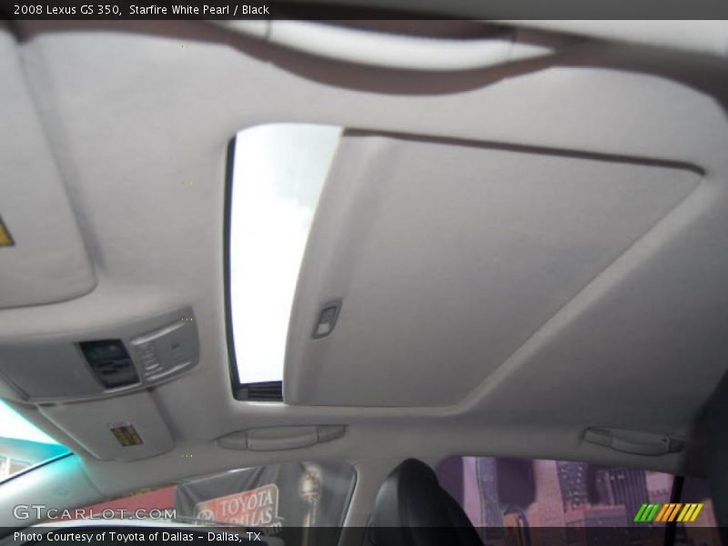 Starfire White Pearl / Black 2008 Lexus GS 350