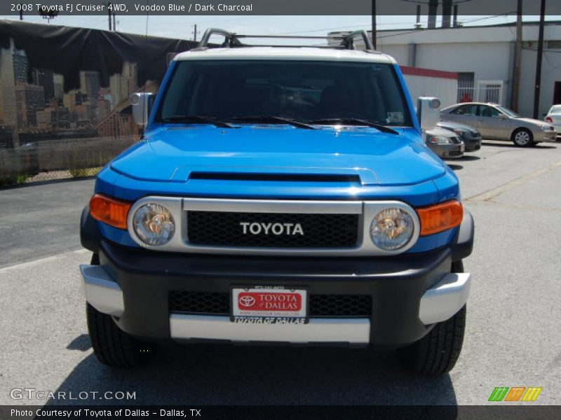Voodoo Blue / Dark Charcoal 2008 Toyota FJ Cruiser 4WD