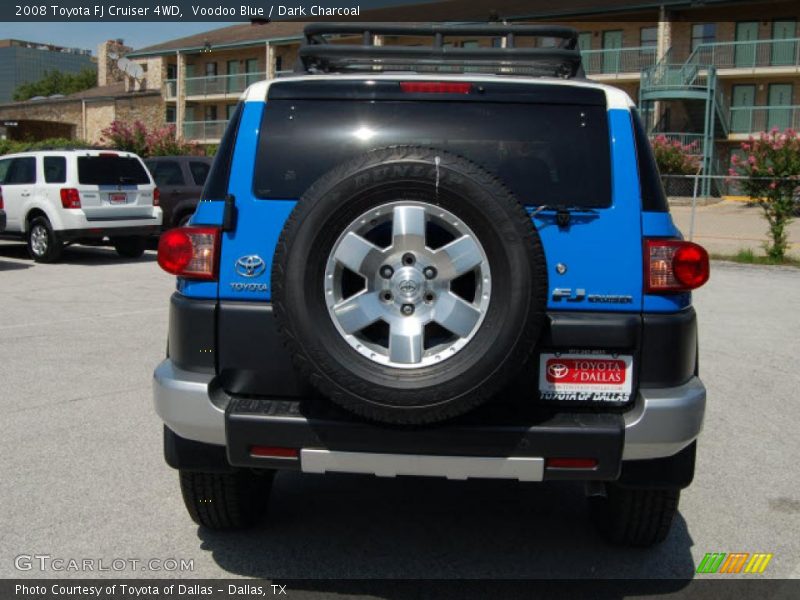 Voodoo Blue / Dark Charcoal 2008 Toyota FJ Cruiser 4WD