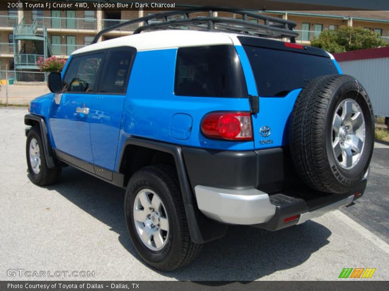 Voodoo Blue / Dark Charcoal 2008 Toyota FJ Cruiser 4WD