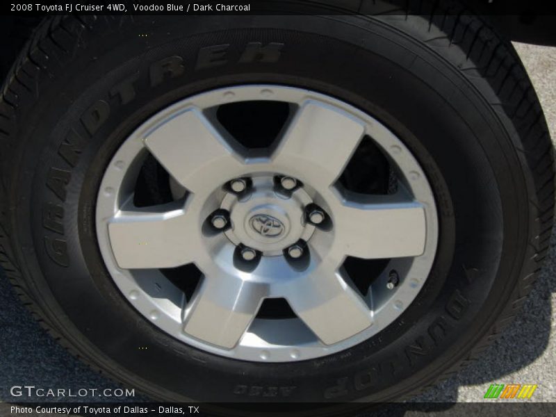 Voodoo Blue / Dark Charcoal 2008 Toyota FJ Cruiser 4WD