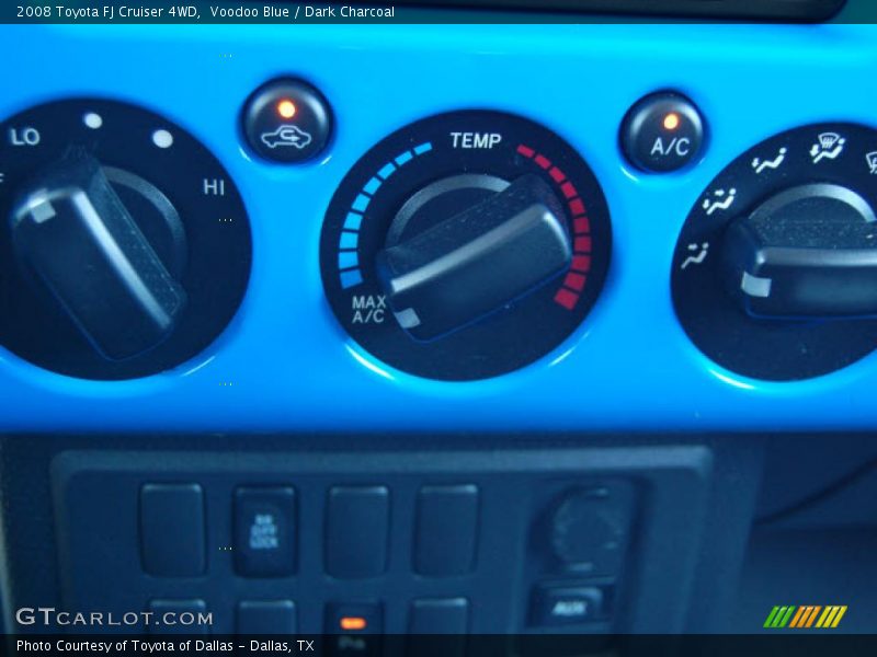 Voodoo Blue / Dark Charcoal 2008 Toyota FJ Cruiser 4WD
