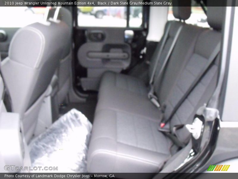 Black / Dark Slate Gray/Medium Slate Gray 2010 Jeep Wrangler Unlimited Mountain Edition 4x4