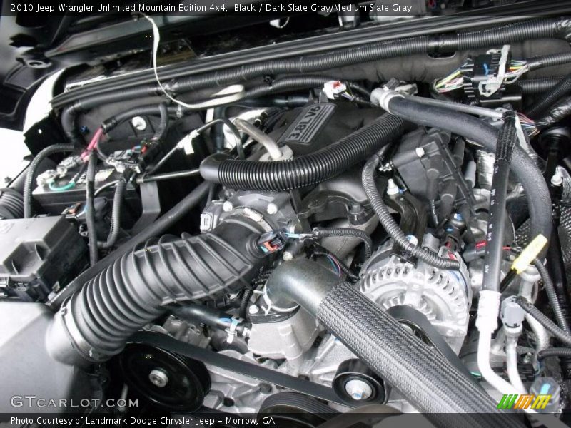 Black / Dark Slate Gray/Medium Slate Gray 2010 Jeep Wrangler Unlimited Mountain Edition 4x4