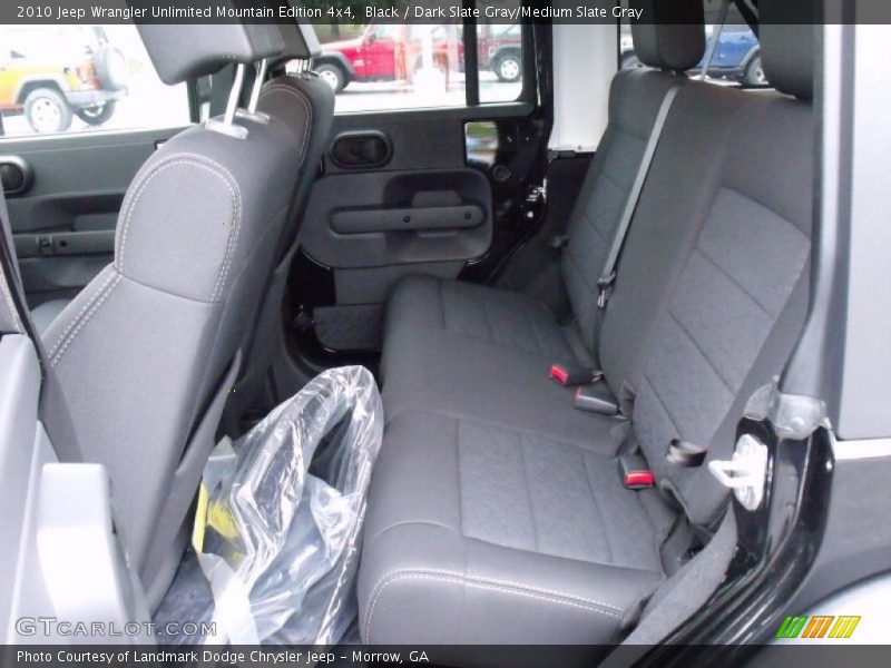 Black / Dark Slate Gray/Medium Slate Gray 2010 Jeep Wrangler Unlimited Mountain Edition 4x4