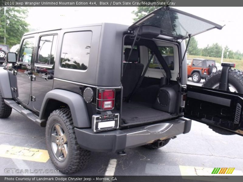Black / Dark Slate Gray/Medium Slate Gray 2010 Jeep Wrangler Unlimited Mountain Edition 4x4