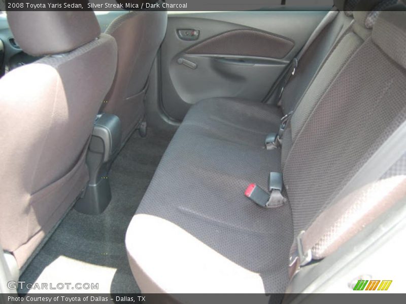 Silver Streak Mica / Dark Charcoal 2008 Toyota Yaris Sedan