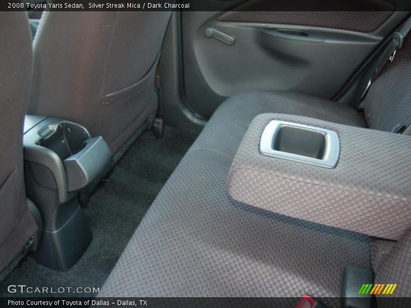 Silver Streak Mica / Dark Charcoal 2008 Toyota Yaris Sedan
