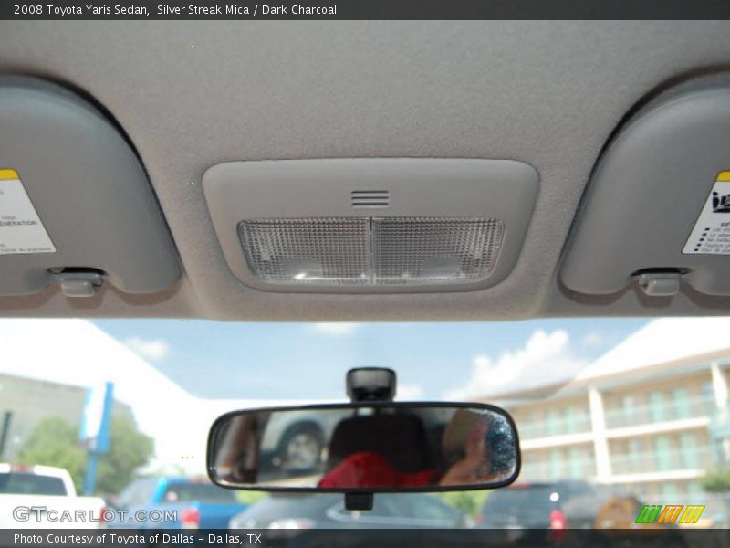 Silver Streak Mica / Dark Charcoal 2008 Toyota Yaris Sedan