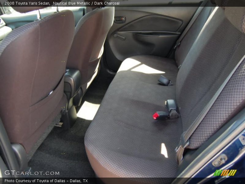 Nautical Blue Metallic / Dark Charcoal 2008 Toyota Yaris Sedan