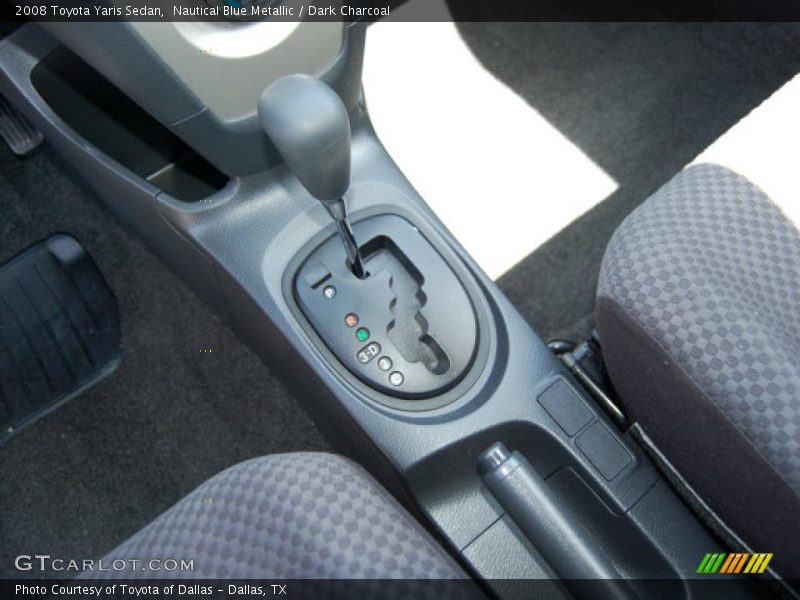 Nautical Blue Metallic / Dark Charcoal 2008 Toyota Yaris Sedan