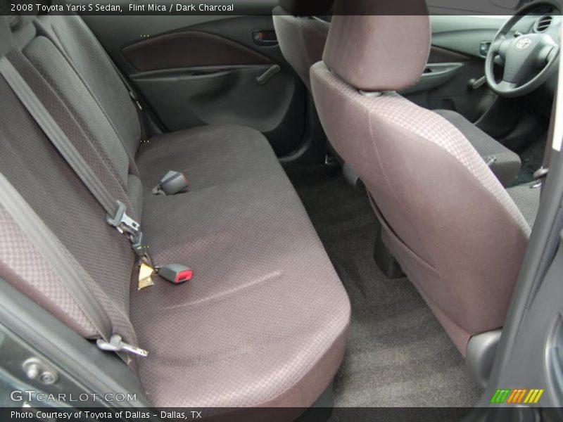 Flint Mica / Dark Charcoal 2008 Toyota Yaris S Sedan