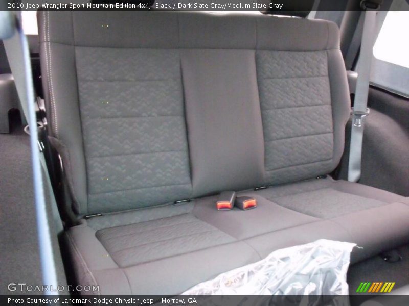 Black / Dark Slate Gray/Medium Slate Gray 2010 Jeep Wrangler Sport Mountain Edition 4x4