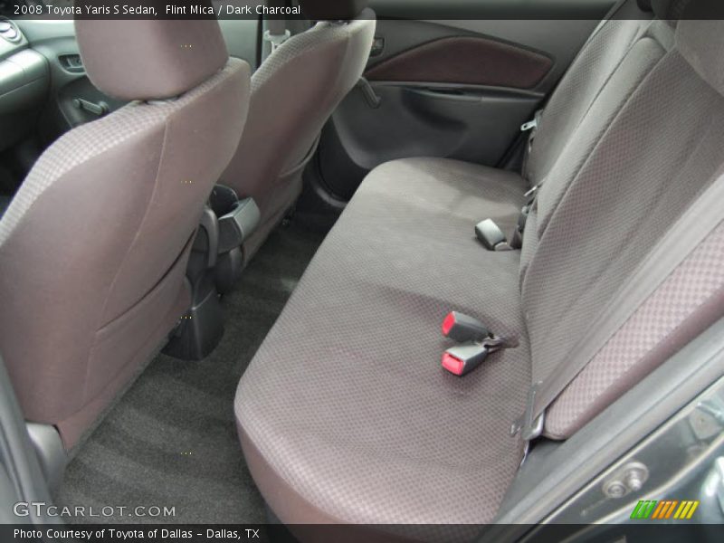 Flint Mica / Dark Charcoal 2008 Toyota Yaris S Sedan