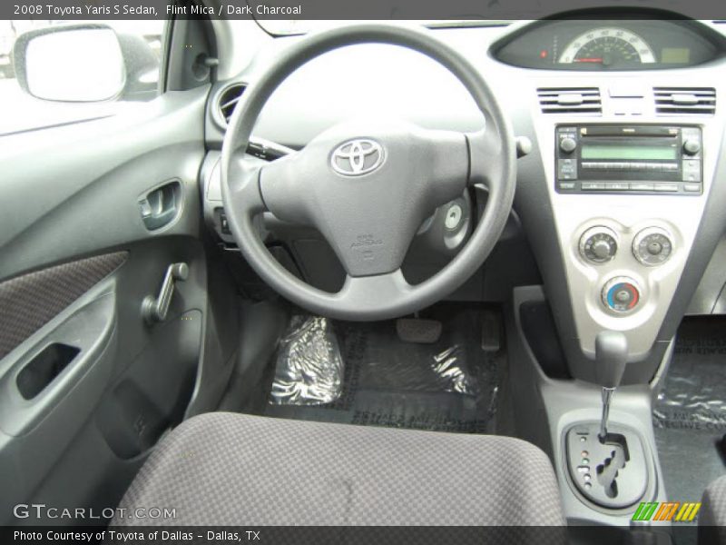 Flint Mica / Dark Charcoal 2008 Toyota Yaris S Sedan