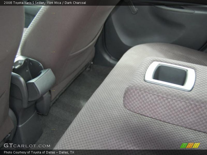 Flint Mica / Dark Charcoal 2008 Toyota Yaris S Sedan