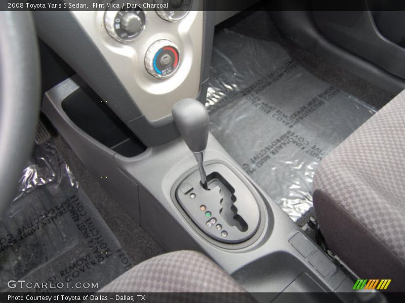 Flint Mica / Dark Charcoal 2008 Toyota Yaris S Sedan