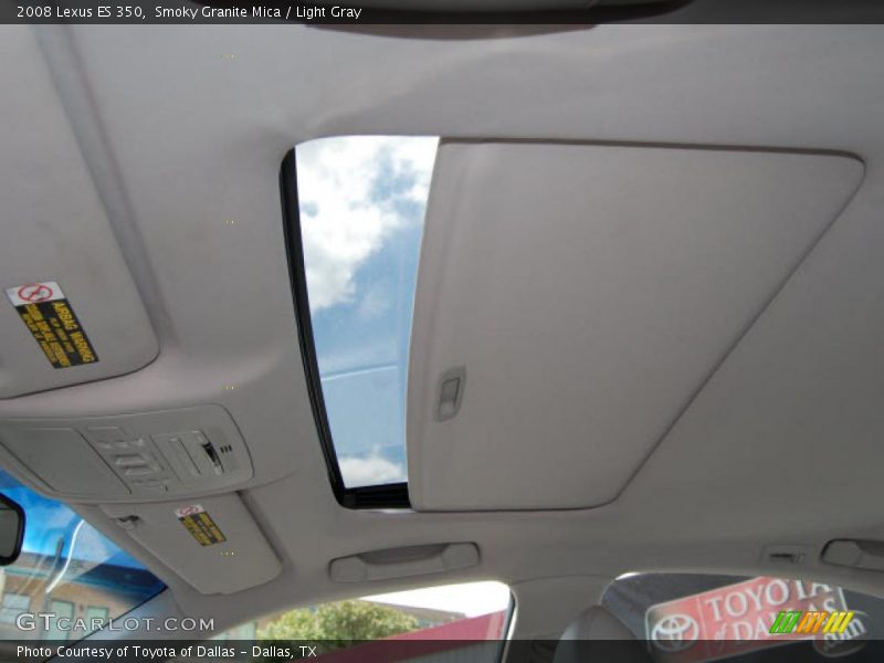Smoky Granite Mica / Light Gray 2008 Lexus ES 350