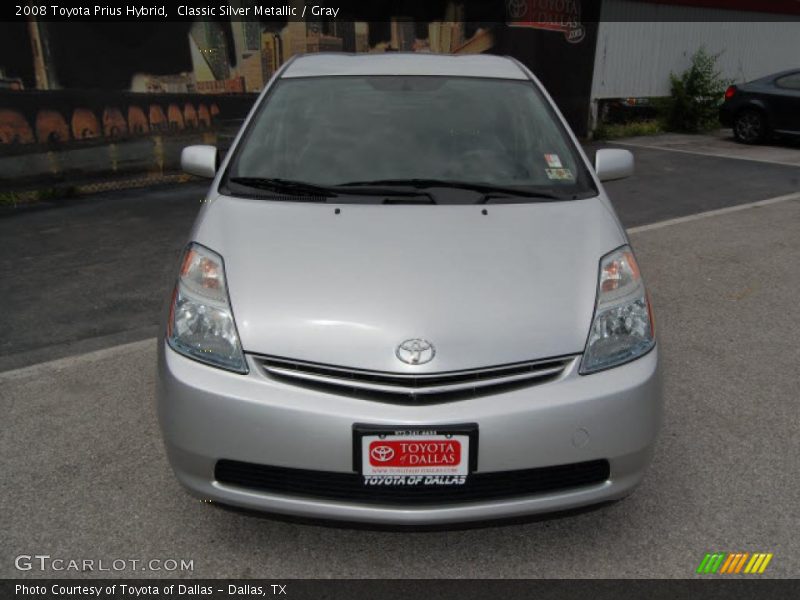 Classic Silver Metallic / Gray 2008 Toyota Prius Hybrid