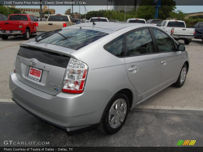 Classic Silver Metallic / Gray 2008 Toyota Prius Hybrid