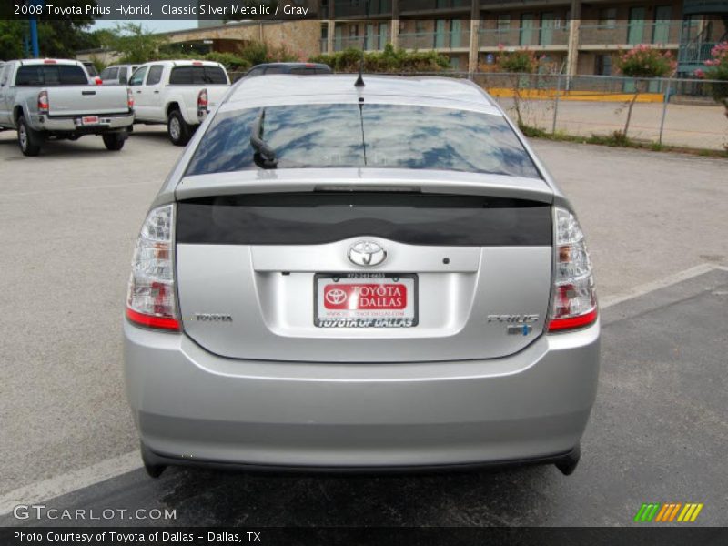 Classic Silver Metallic / Gray 2008 Toyota Prius Hybrid