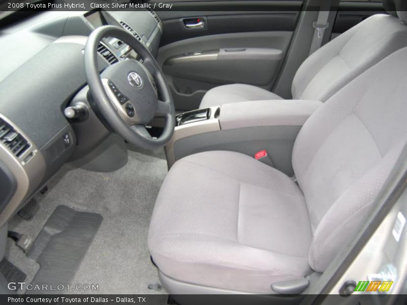 Classic Silver Metallic / Gray 2008 Toyota Prius Hybrid