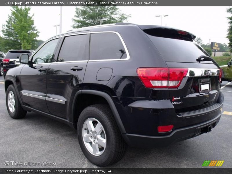 Blackberry Pearl / Dark Graystone/Medium Graystone 2011 Jeep Grand Cherokee Laredo