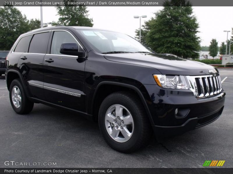 Blackberry Pearl / Dark Graystone/Medium Graystone 2011 Jeep Grand Cherokee Laredo