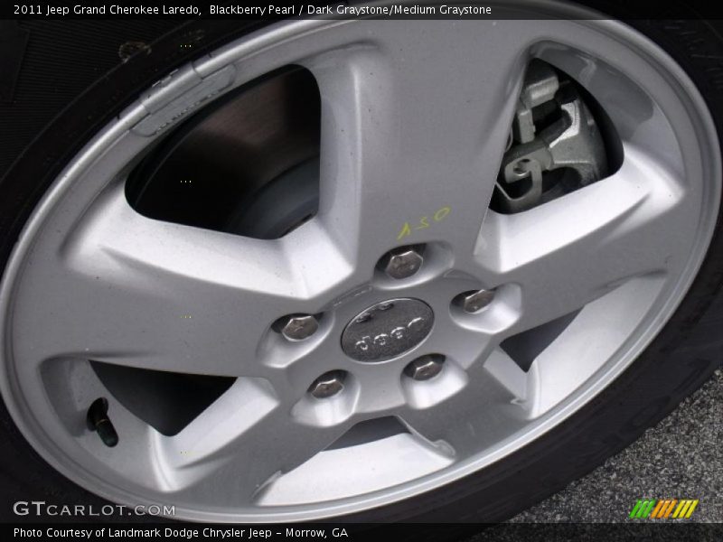 Blackberry Pearl / Dark Graystone/Medium Graystone 2011 Jeep Grand Cherokee Laredo