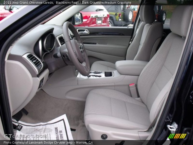 Blackberry Pearl / Dark Graystone/Medium Graystone 2011 Jeep Grand Cherokee Laredo