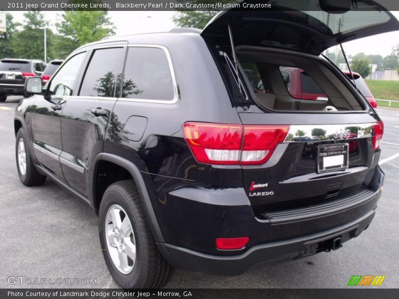 Blackberry Pearl / Dark Graystone/Medium Graystone 2011 Jeep Grand Cherokee Laredo