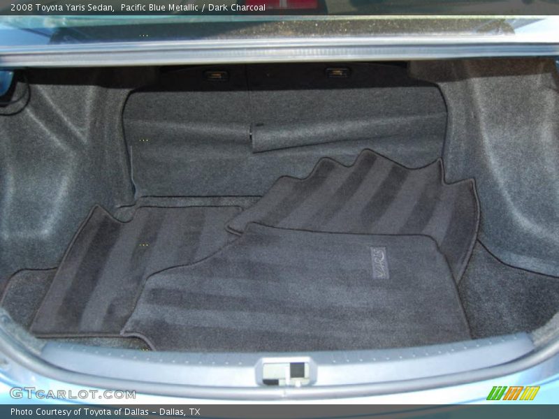 Pacific Blue Metallic / Dark Charcoal 2008 Toyota Yaris Sedan