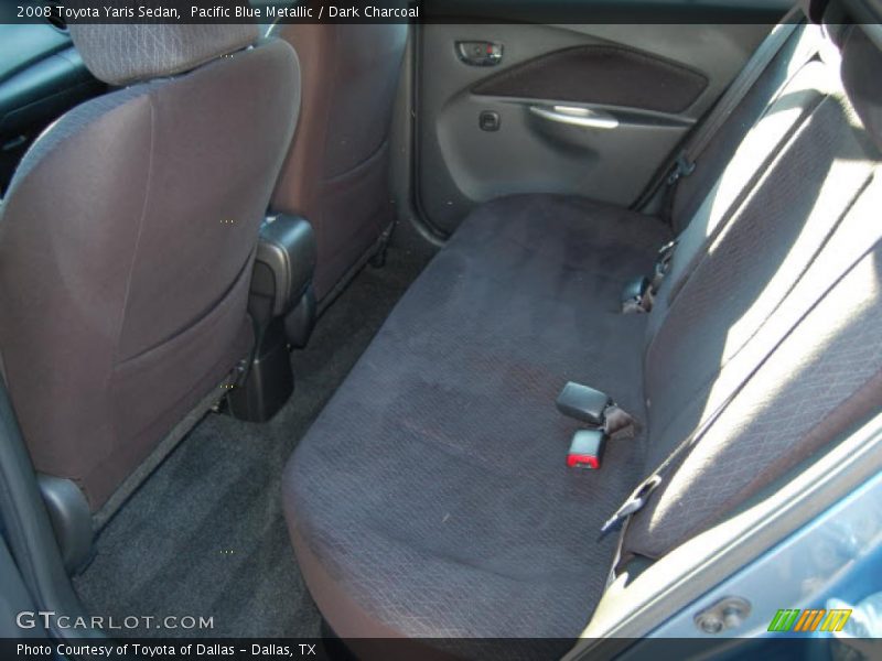 Pacific Blue Metallic / Dark Charcoal 2008 Toyota Yaris Sedan