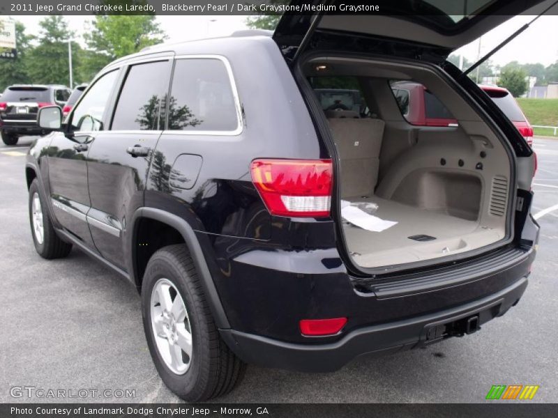 Blackberry Pearl / Dark Graystone/Medium Graystone 2011 Jeep Grand Cherokee Laredo